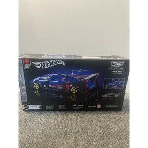 Mattel Brick Shop Hot Wheels Cadillac Project GTP Hypercar Building Toy Kit